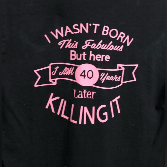 Turning the Big 40 Tee - Shirt - Picture 6 of 11